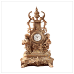 Baroque Cherub Clock